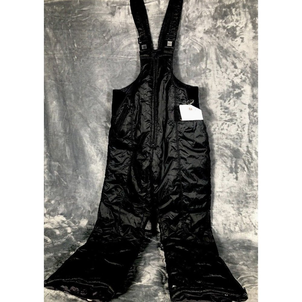 Vintage Swiss Alps Ski Suit Size 12 / Nice Vintage Black Ski